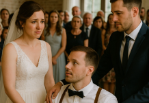 Nisam odustala od njega poslije nesreće — a onda je on priredio čudo na našem vjenčanju