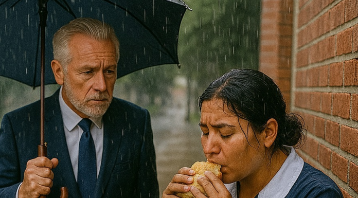 Milioner koji je zaboravio da ljudi imaju duše — Sve dok jedna žena nije pokisla da bi nahranila napuštenog psa