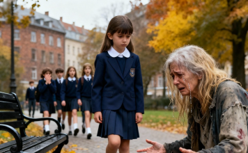 „Majka sa klupe u parku“