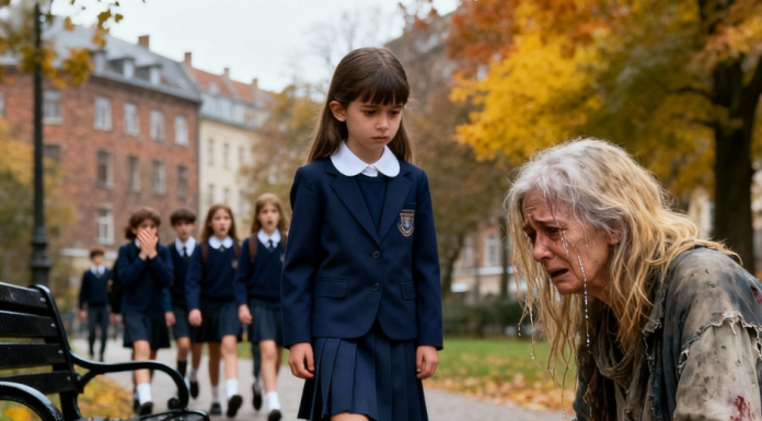 „Majka sa klupe u parku“