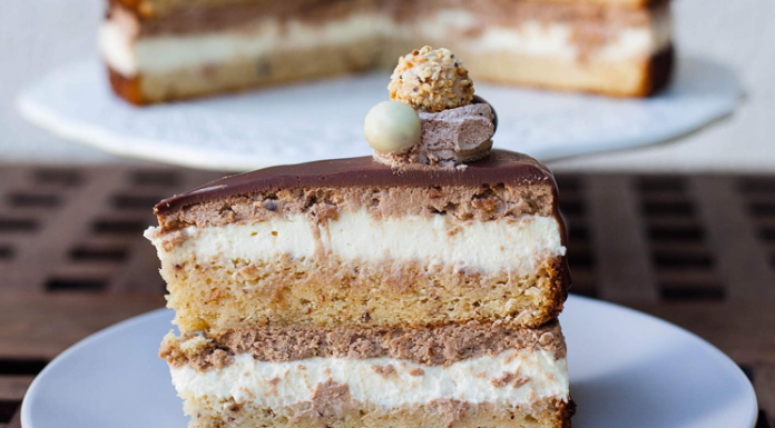 Giotto lešnik torta koja izgleda i miriše BOŽANSTVENO!