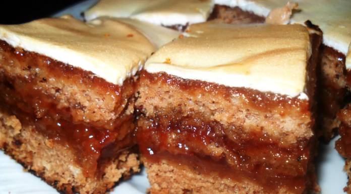 Starinski kolač sa pekmezom od šljiva – Jednostavno, jeftino i savršeno!