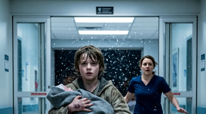 Bosonogi dječak ušao je u hitnu pomoć noseći bebu – Ono što je šapnuo slomilo je srca svima