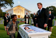 „Ne sahranjujte je!“ – Dječak bez doma zaustavio sahranu i otkrio istinu koja je šokirala milijardera