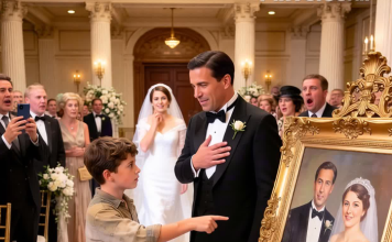 Bosonogi dečak ispred moje venčane fotografije: Tajna koju je moja supruga skrivala deset godina