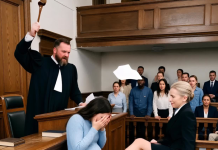 Šutnula me je u sudnici da “dokaže” da nisam trudna — Nije znala da je sudija moj otac