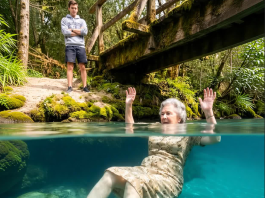 Moj unuk me gurnuo u jezero, smejao se dok sam tonula – ali nisam bila nemoćna