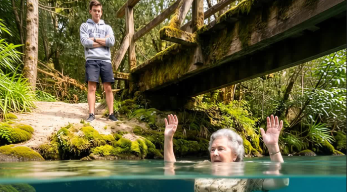 Moj unuk me gurnuo u jezero, smejao se dok sam tonula – ali nisam bila nemoćna