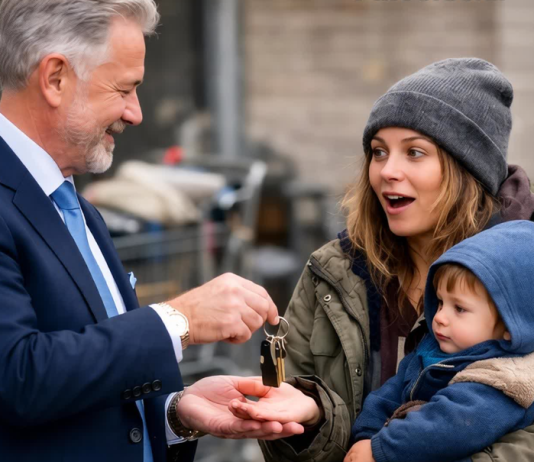 Milioner je dao ključeve vile prosjakinji — ali ono što je zatekao po povratku šokiralo ga je