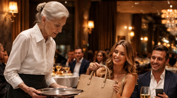 Ismevali su stariju konobaricu zbog torbe — nisu znali ko je njen sin