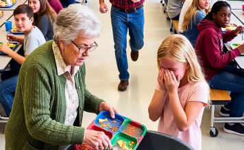 Došao sam da iznenadim ćerku u školi, a onda sam video kako joj učiteljica baca ručak u smeće