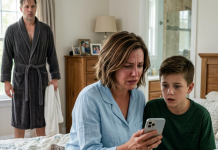 „Jedan pogled na telefon otkrio je šokantnu istinu o njenom mužu“