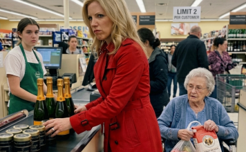 Gurnula je kolica ispred moje majke i rekla da “zauzima prostor” – trenutak kasnije poželela je da to nikad nije rekla