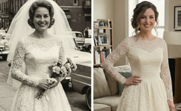 Odlučila sam da obučem bakinu vjenčanicu u njenu čast – ali dok sam je prepravila, otkrila sam skrivenu poruku koja je promijenila sve
