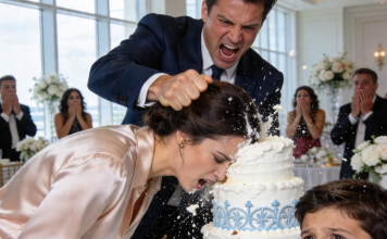 Gurnuo joj je lice u tortu – nije znao ko je ona zapravo