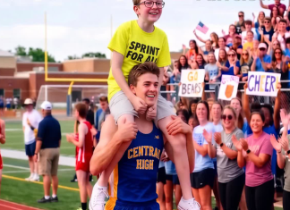 Nosio je prijatelja do cilja — i pokazao svetu šta znači pravo pobedništvo