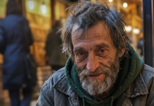 Beskućnik me zamolio za kafu na rođendan, a nekoliko sati kasnije sjedio je pored mene u prvoj klasi