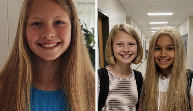 Moja dvanaestogodišnja kćerka ošišala je kosu zbog djevojčice iz razreda – a ono što se zatim dogodilo promijenilo je sve