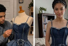 Maćeha nije htela da plati haljinu za maturu, a brat joj je od starih farmerki napravio remek-delo