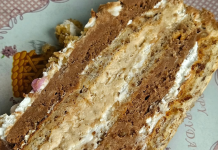 Savršena domaća torta sa bogatim filom i mekanim korama