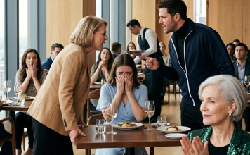 Moj zet je pred punim restoranom zgrabio moju ćerku za kosu – ono što sam uradila sledeće šokiralo je sve